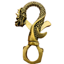 Brass Dragon Totem / Spirit Animal Key Ring FB1756 🐉