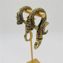 Brass Dragon Totem / Spirit Animal Key Ring FB1756 🐉