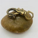 Brass Dragon Totem / Spirit Animal Key Ring FB1756 🐉