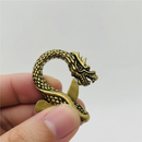 Brass Dragon Totem / Spirit Animal Key Ring FB1756 🐉