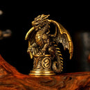 Brass Dragon King Spirit Figurine ☀️BV005