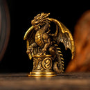 Brass Dragon King Spirit Figurine ☀️BV005
