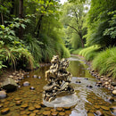 Brass Dragon and Horse Figurine - Totem / Spirit Animal FB1745 🌻💗🌻