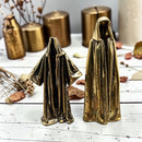 Brass Faceless Robed Ghost Totem / Spirit Figurine 🐉 FB2724
