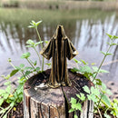 Brass Faceless Robed Ghost Totem / Spirit Figurine 🐉 FB2724