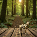 Brass Gallant Horse Spirit / Totem Animal Figurines FB1872 🦌🦌