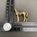 Brass Gallant Horse Spirit / Totem Animal Figurines FB1872 🦌🦌