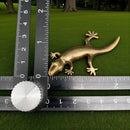 Brass Gecko Totem / Spirit Figurine FB1286 💖🦎💖