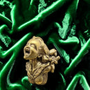 Brass Goddess of Scream Totem / Spirit Figurine 🐉 FB2069