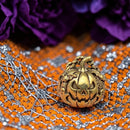 Brass Halloween Pumpkin Spirit / Totem Animal Figurine 🎃 FB1480
