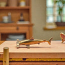 Brass Hammerhead Shark Figurine Animal / Spirit Totem FB1880 🦈