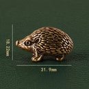 Brass Hedgehog Totem / Spirit Animal Mini Figurine FB1299 🦔