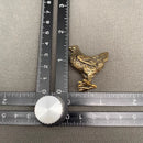 Brass Hen Figurine - Animal Totem / Spirit Animal FB2032 🌻🐓🌻