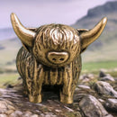 Brass HIghland Cow Animal / Spirit Totem Figurine FB1314 🐄