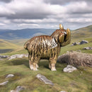 Brass HIghland Cow Animal / Spirit Totem Figurine FB1314 🐄