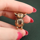 Brass HIghland Cow Animal / Spirit Totem Figurine FB1314 🐄