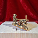 Brass Jesus Carrying Cross Figurine FB2372 🪭🌟🪭