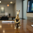 Brass Kangaroo Figurine, confidence, momentum FB1404 💚