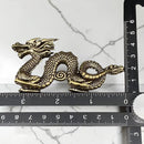Brass Large Chinese Dragon Totem / Spirit Animal Figurine 🐉 FB1654