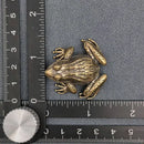 Brass Leaping Frog Totem / Spirit Animal Mini Figurine FB2686 🍀