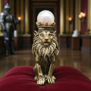 Brass Lion with Crown Totem / Spirit Figurine FB1720 💖🔔💖