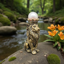 Brass Lion with Crown Totem / Spirit Figurine FB1720 💖🔔💖