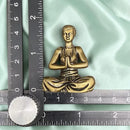 Brass Meditating Yoga Woman Figurine FB2622 💙