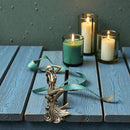 Brass Mermaid on Wave Figurine - Animal Totem / Spirit Animal FB1178 🪷🌵🪷