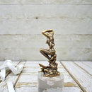 Brass Mermaid on Wave Figurine - Animal Totem / Spirit Animal FB1178 🪷🌵🪷