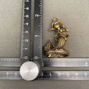Brass Mermaid with Crown Figurine - Spirit Totem FB1290 🧜🏻‍♀️