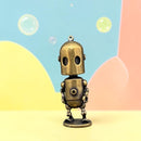 Brass Mini Robot Spirit / Totem Figurine 🤖 FB1476