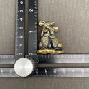 Brass Hugging Mouse Couple Totem / Spirit Animal Figurine FB3409 🐭
