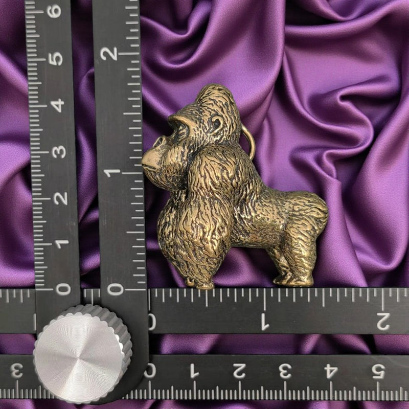 Brass Orangutan Totem / Spirit Animal Figurine 🧡 FB3208