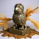 Brass Ornate Bird Vessel Seal Animal / Spirit Totem Figurine FB1319 💠