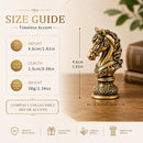 Brass Ornate Horse Head Totem / Animal Spirit Figurine ☀️BV013