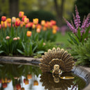 Brass Peacock Figurine - Animal Totem / Spirit Animal FB3232 🩷