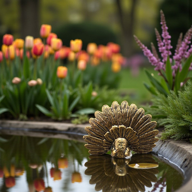 Brass Peacock Figurine - Animal Totem / Spirit Animal FB3232 🩷