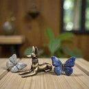 Brass Pharoah Hound Spirit / Totem Animal Figurines FB2058 🦌🦌