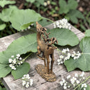 Brass Prancing Deer Spirit / Totem Animal Figurines FB1017 🦌🦌
