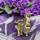 Brass Prancing Horse Totem / Spirit Animal Figurine 🧡 FB1606