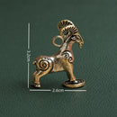 Brass Prosperity Goat Animal / Spirit Totem Figurine 🐓 SV029