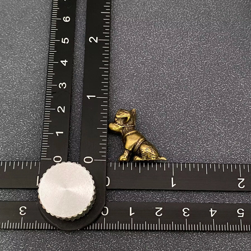 Brass Dog / Puppy Totem / Spirit Animal Mini Figurine FB1784 🐾