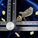 Brass Ram Skull with Eagle Spirit / Totem Animal Figurine 🦌 FB1477