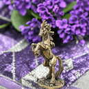 Brass Rearing Unicorn Totem / Spirit Animal Figurine 🧡 FB1800