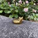 Brass Resting Cat Animal Totem / Spirit Animal Figurine FB1117 🐈