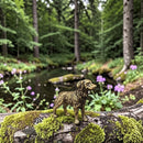 Brass Retriever Dog Totem / Spirit Animal Figurine FB2655 🌸