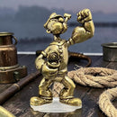 Brass Sailor with Can "Popeye" Figurine ⛵️ FB1460
