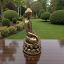 Brass Sitting Buddha Figurine FB1864 🪷