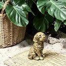 Brass Sitting Floppy Ear Puppy Dog Totem / Spirit Animal Figurine FB3220 🌼