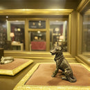 Brass Sitting Sitting Large Dog Totem / Spirit Animal Mini Figurine FB1713 🦊